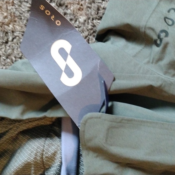 Oros  Women's Forest Green Trench Coat - Picture 3 of 5